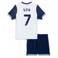 Maglie da calcio Tottenham Hotspur Son Heung-min #7 Prima Maglia Bambino 2024-25 Manica Corta (+ Pantaloni corti)